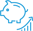 Increase in investments by 5.2% y/y 